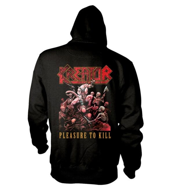 Kreator - Pleasure To Kill Zip Hoodie - Image 2