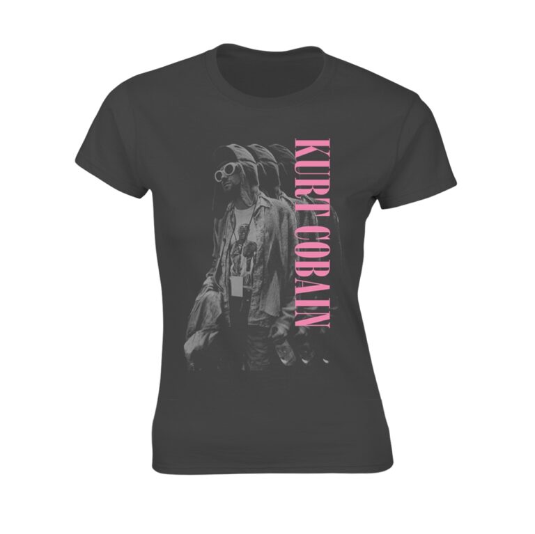 Kurt Cobain – Standing Ladies T-Shirt