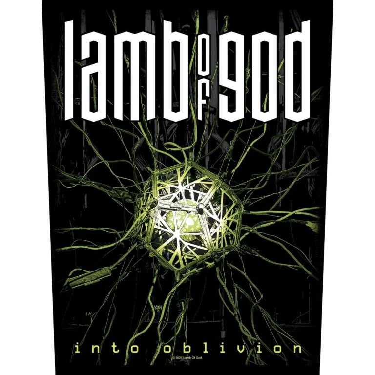 Lamb Of God Into Oblivion Back Patch