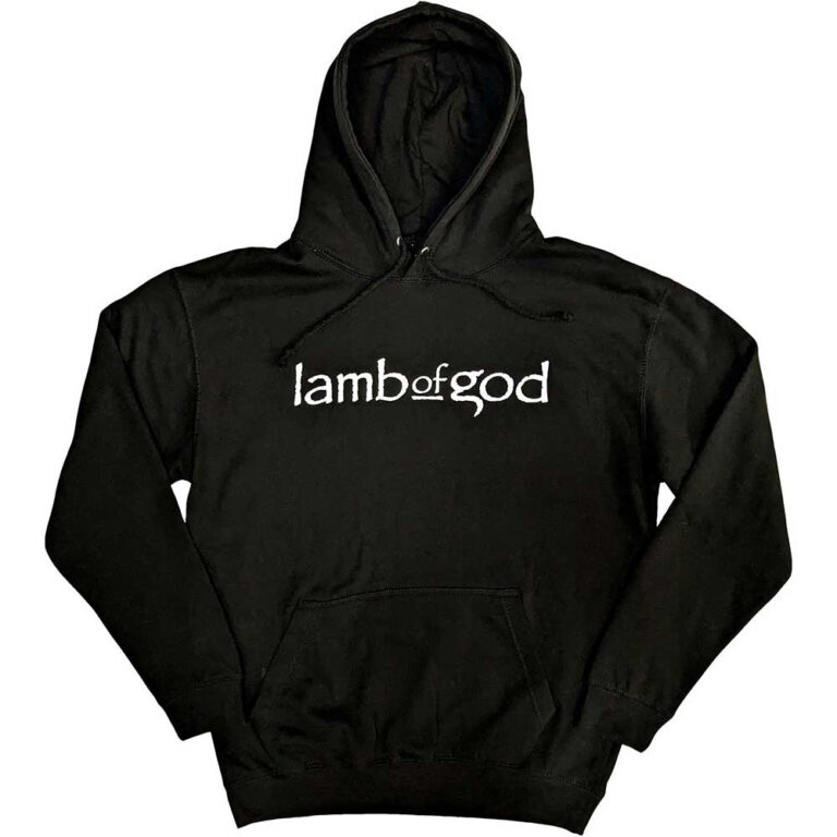 Lamb Of God Skeleton Eagle Pullover Hoodie