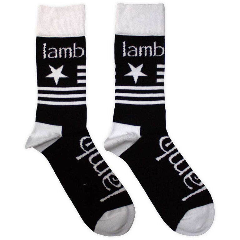 Lamb Of God Flag (Black) (UK Size 7 – 11) Socks