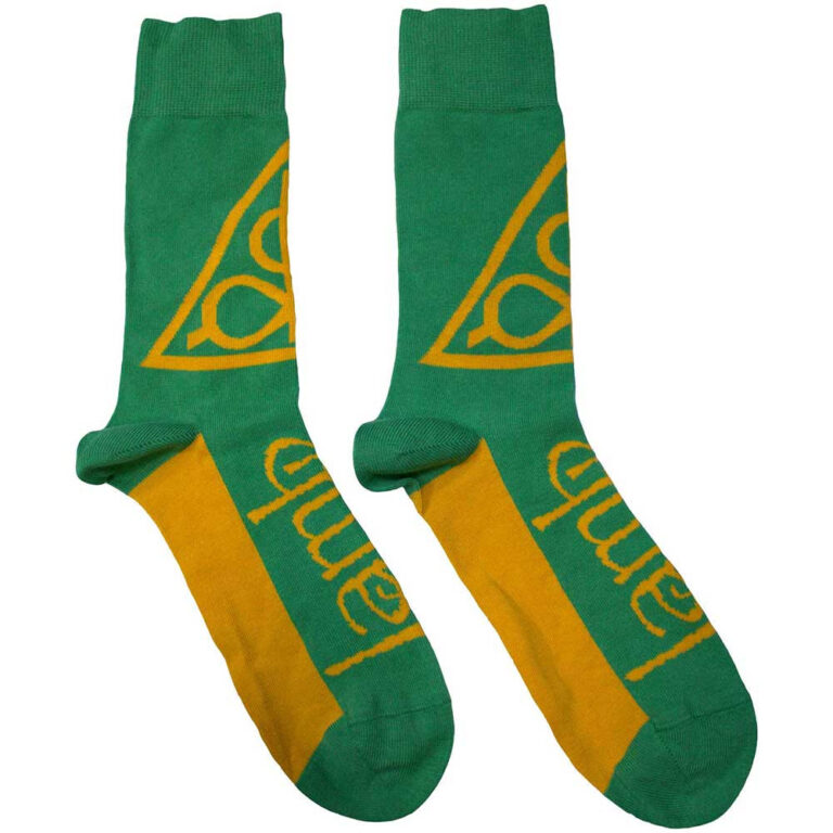 Lamb Of God Triangle (Green) (UK Size 7 – 11) Socks