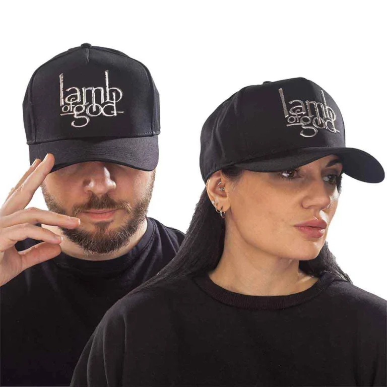 Lamb Of God Sonic Silver Logo Baseball Cap