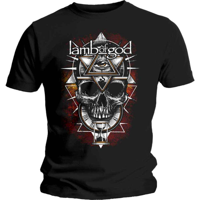 Lamb Of God All Seeing Red T-Shirt