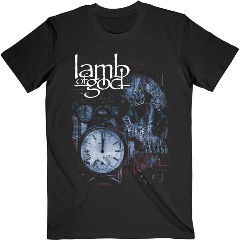 Lamb Of God Circuitry Skull Recolour T-Shirt