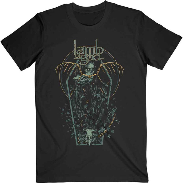 Lamb Of God Coffin Kopia T-Shirt