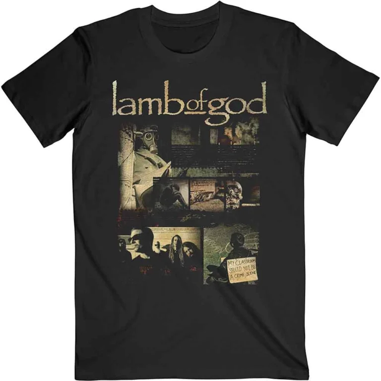 Lamb Of God Album Collage T-Shirt