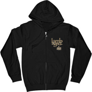 Lamb Of God Ashes of the Wake Album Cover Zip Hoodie