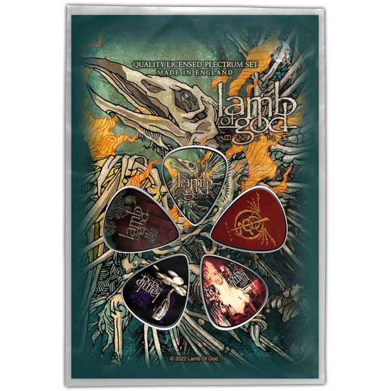 Lamb Of God Omens Plectrum Pack