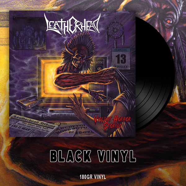 Leather.head – VIOLENT HORROR STORIES Vinyl LP
