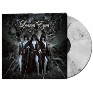 Leaves' Eyes - MYTHS OF FATE (WHITE/BLACK MARBLED VINYL) Vinyl LP