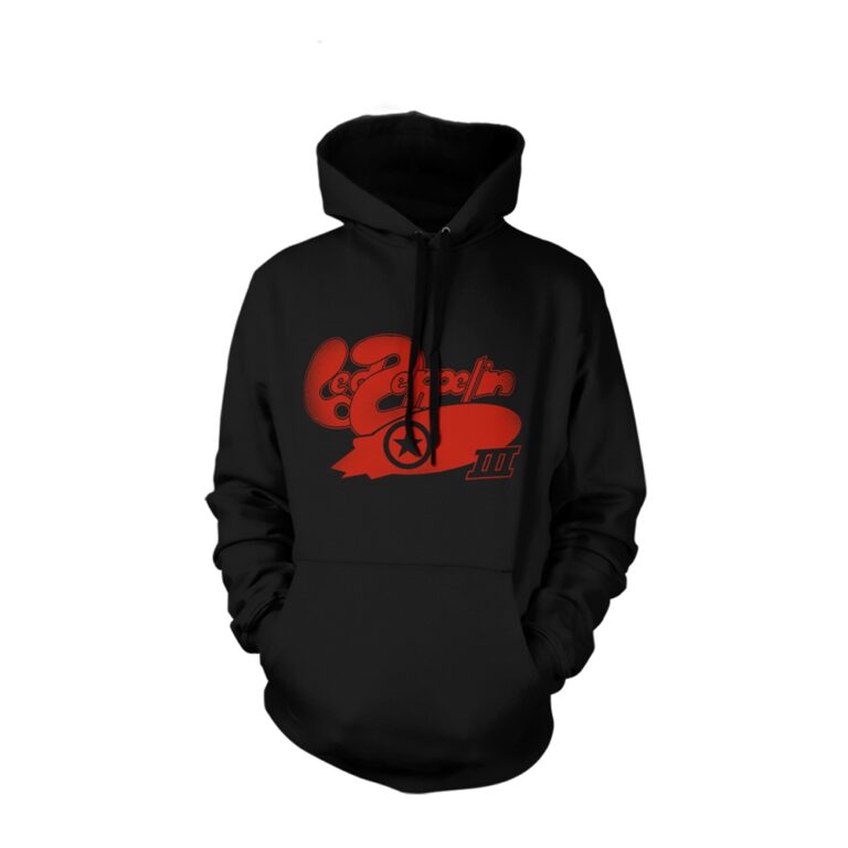 Led Zeppelin – Lz Iii Bubble Logo Hoodie
