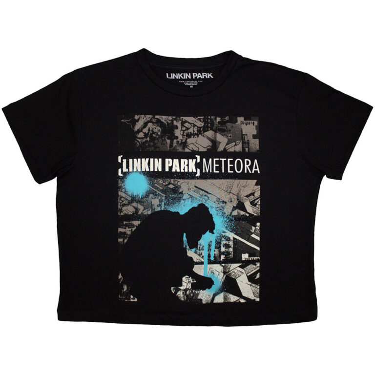 Linkin Park Meteora Drip Collage Ladies Crop Top