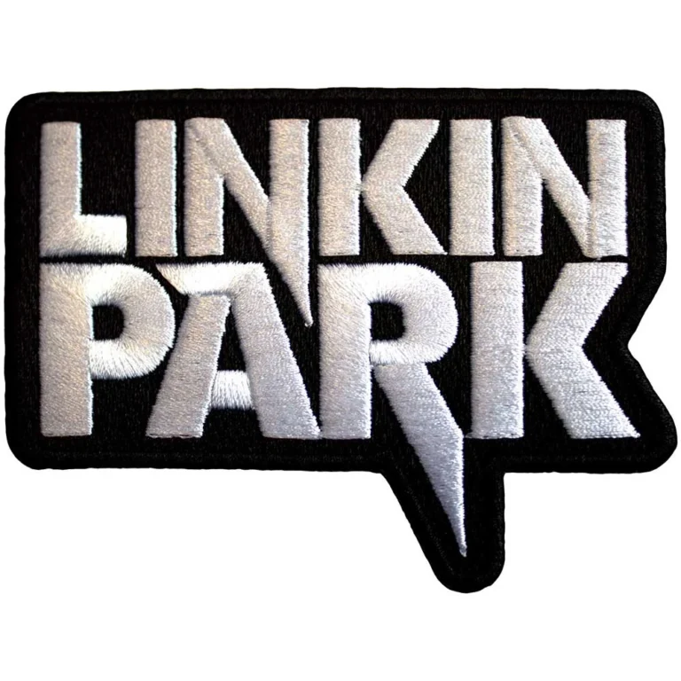 Linkin Park White Logo Patch