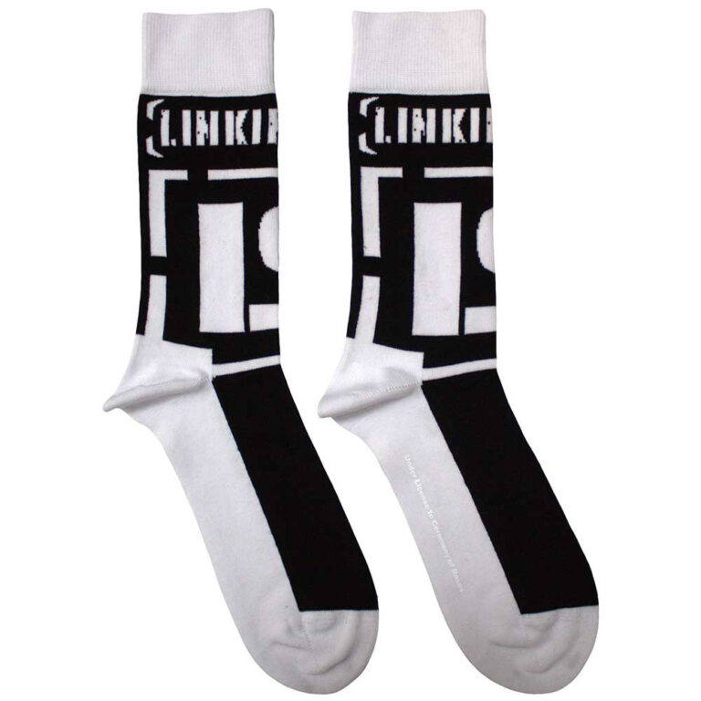 Linkin Park Brackets Logo (Black) (UK Size 7 – 11) Socks