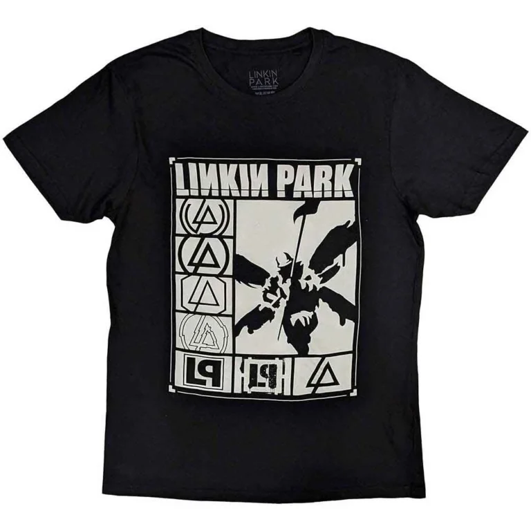 Linkin Park Logos Rectangle T-Shirt