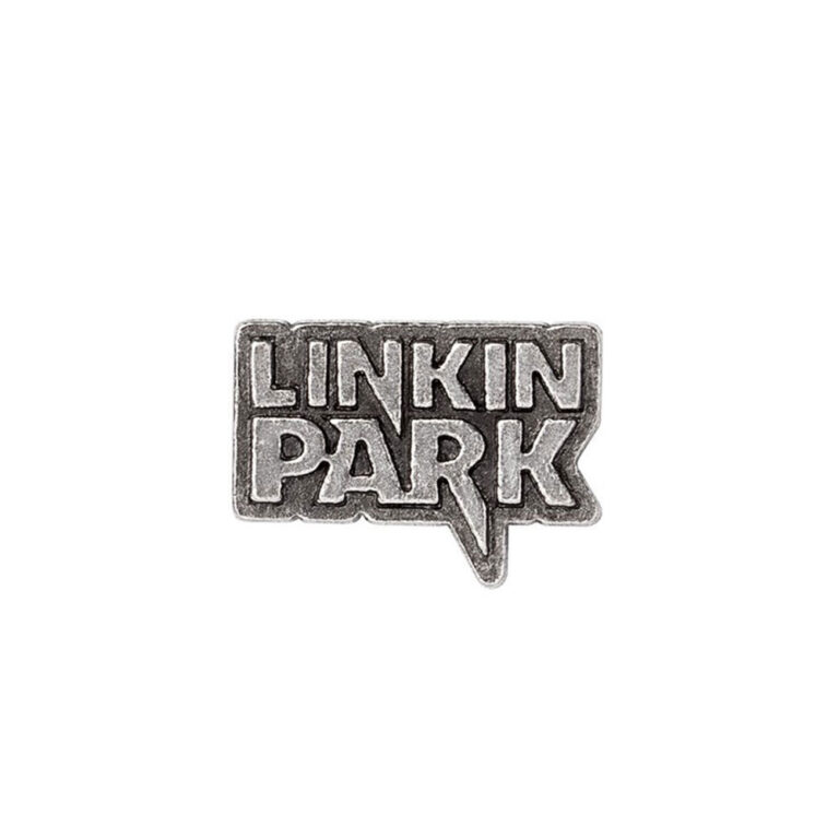 Linkin Park Lettering Logo Pin Badge