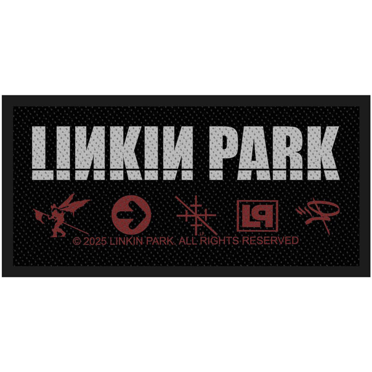 Linkin Park Standard Hybrid Theory Logo Woven Patch