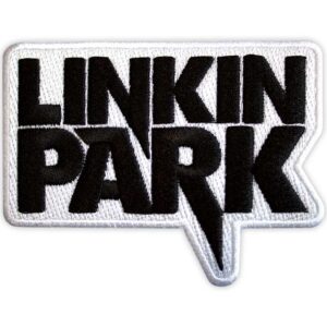 Linkin Park Black Logo White Patch