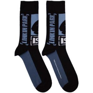 Linkin Park Unisex Crouching Black UK Size 7 - 11 Ankle Socks