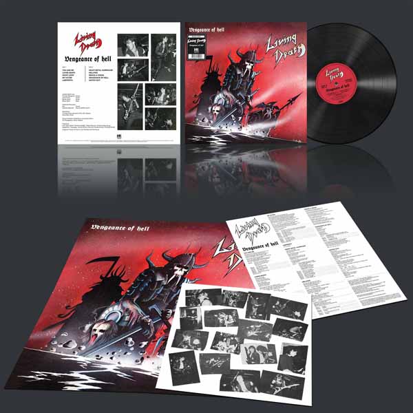 Living Death – VENGEANCE OF HELL Vinyl LP