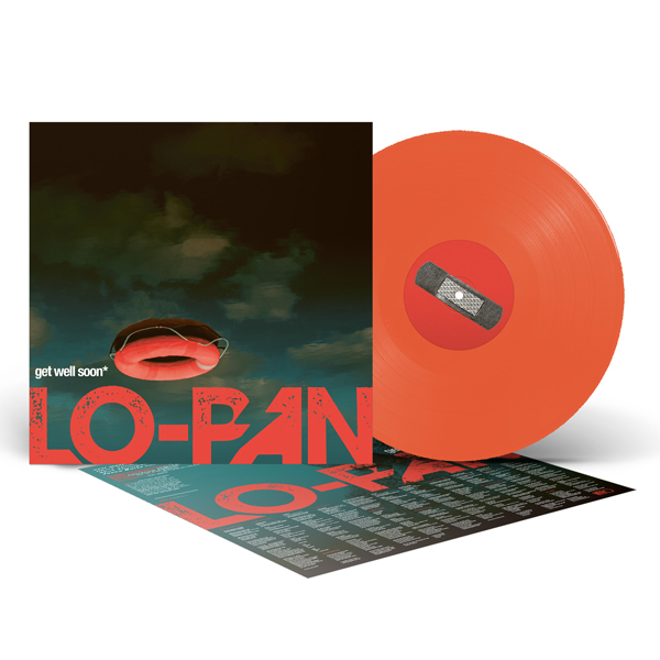 Lo-Pan – GET WELL SOON (NEON ORANGE VINYL) Vinyl LP