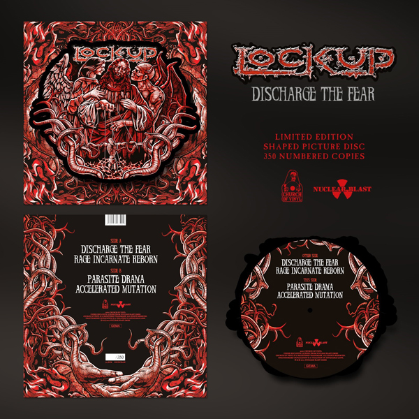 Lock Up – DISCHARGE THE FEAR Vinyl 12″ Picture Disc