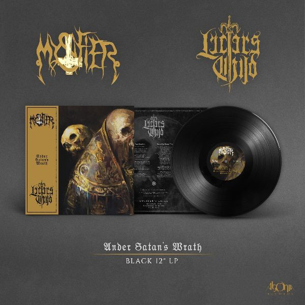 LUCIFER’S CHILD / MYSTIFIER – UNDER SATAN’S WRATH Vinyl LP
