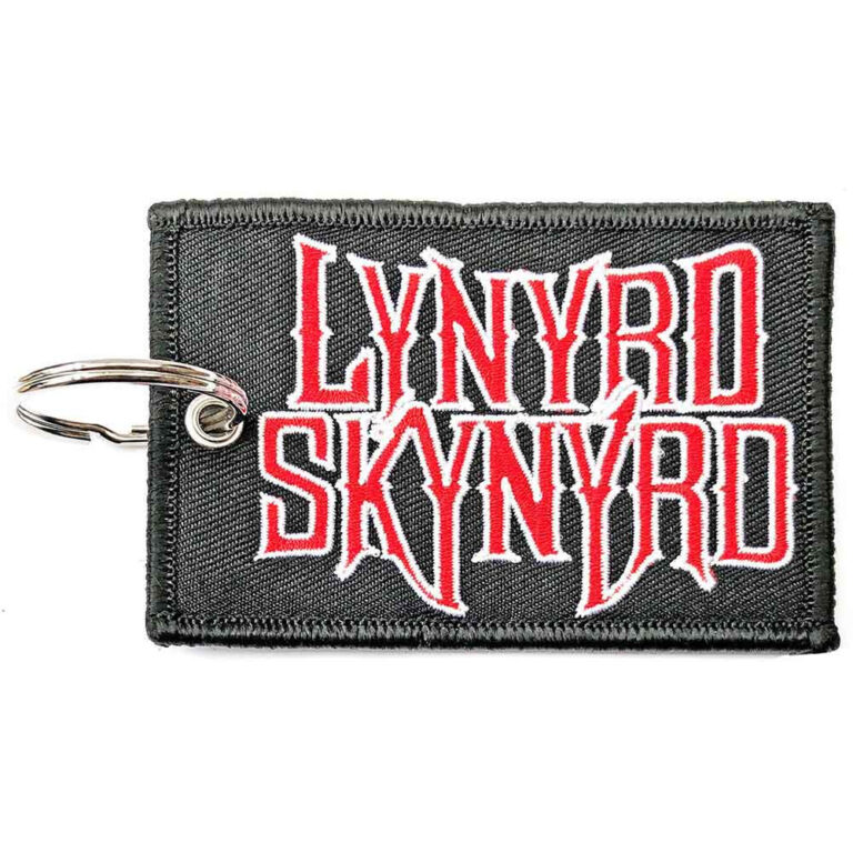 Lynyrd Skynyrd Patch Logo Double Sided Keychain