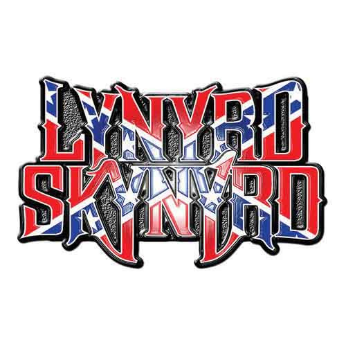 Lynyrd Skynyrd Flag Logo Pin Badge