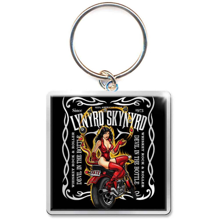 Lynyrd Skynyrd Devil In The Bottle (Photo Print) Keychain