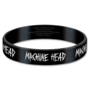 Machine Head Logo Gummy Wristband
