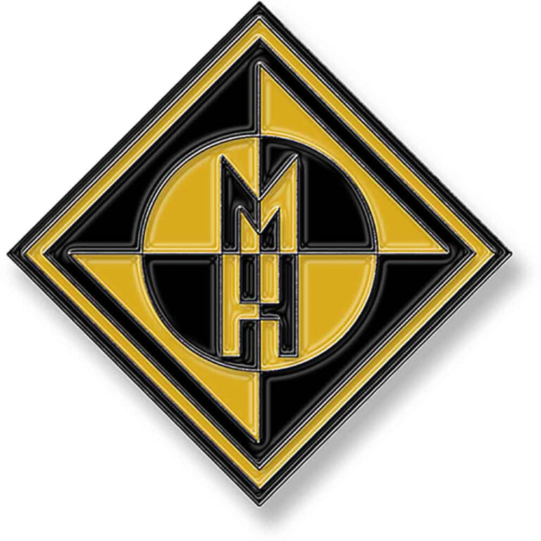 Machine Head Diamond Logo Pin Badge
