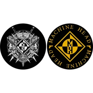 Machine Head Crest Turntable Slipmat Set
