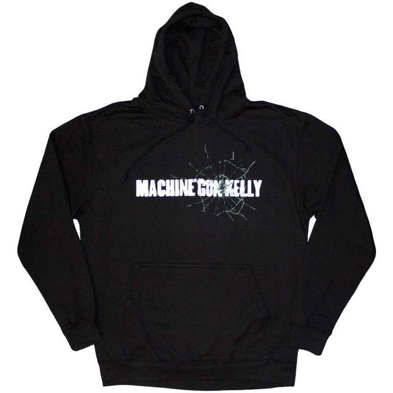 Machine Gun Kelly Cracked Glass Pullover Hoodie