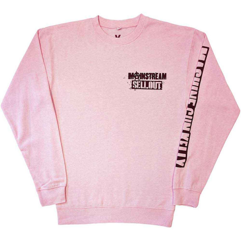 Machine Gun Kelly Pink Face (Pink) (Back & Sleeve Print) Sweatshirt