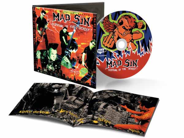 Mad Sin – SURVIVAL OF THE SICKEST! (LTD.DIGI) Compact Disc Digi