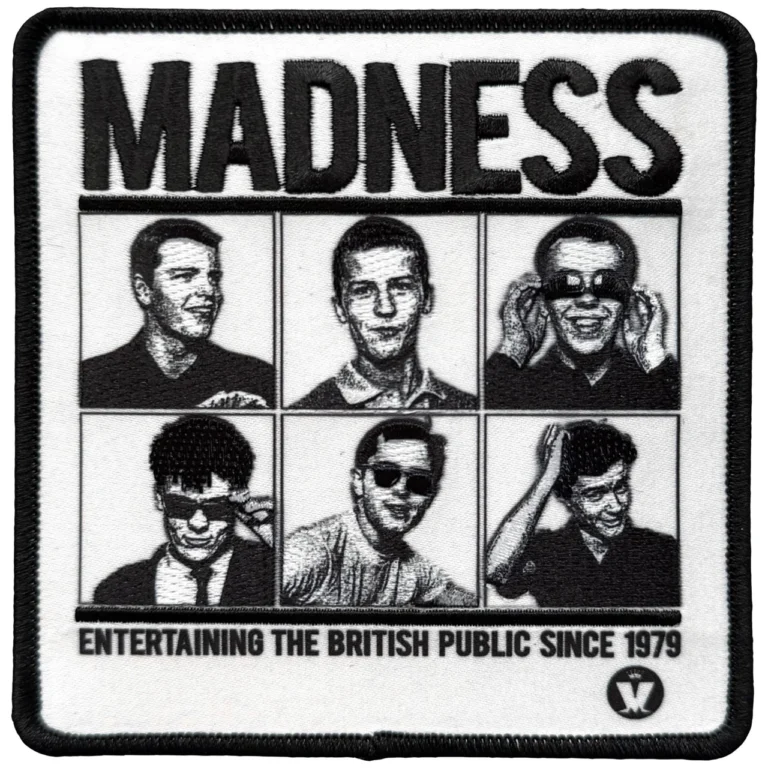 Madness Entertaining Since 1979 Printed Patch