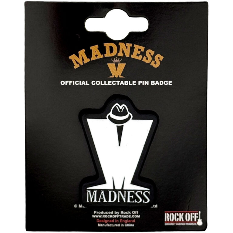 Madness M Logo Pin Badge