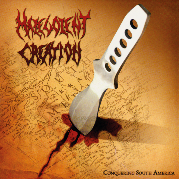 Malevolent Creation – CONQUERING SOUTH AMERICA  (RED VINYL 2LP) Vinyl Double Album
