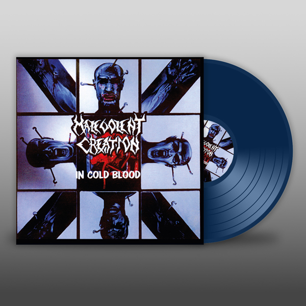 Malevolent Creation – IN COLD BLOOD (TRANSPARENT BLUE VINYL) Vinyl LP