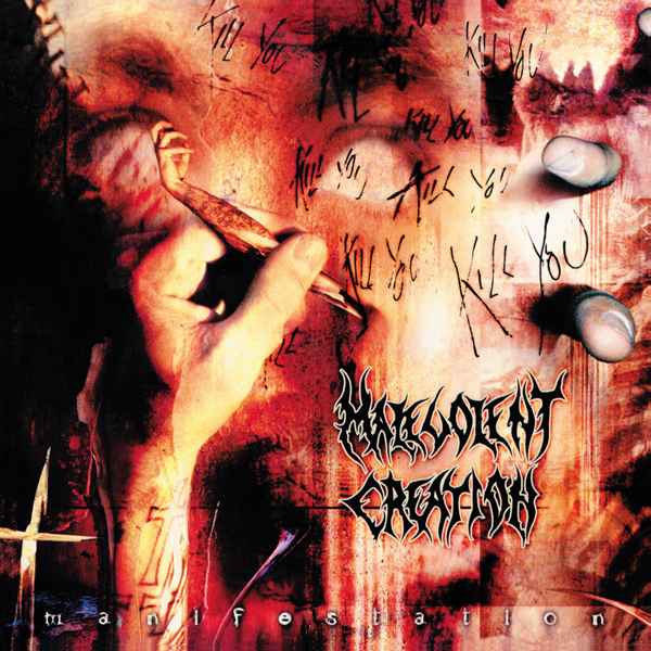Malevolent Creation – MANIFESTATION (RED VINYL 2LP) Vinyl Double Album