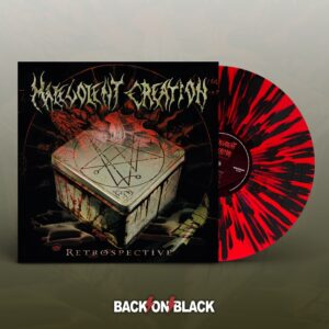 Malevolent Creation - RETROSPECTIVE (RED W/ BLACK SPLATTER VINYL 2LP) Vinyl Double Album