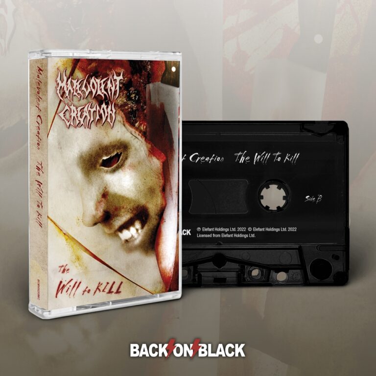 Malevolent Creation – THE WILL TO KILL Music Cassette
