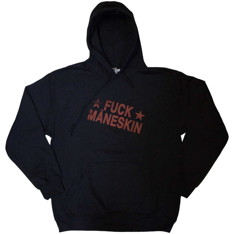 Maneskin Fuck Maneskin Pullover Hoodie