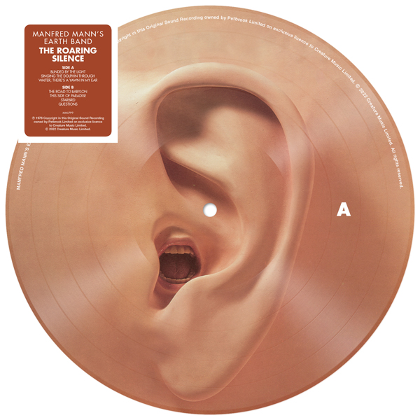 Manfred Mann’s Earth Band – THE ROARING SILENCE (PICTURE DISC) Vinyl 12″ Picture Disc