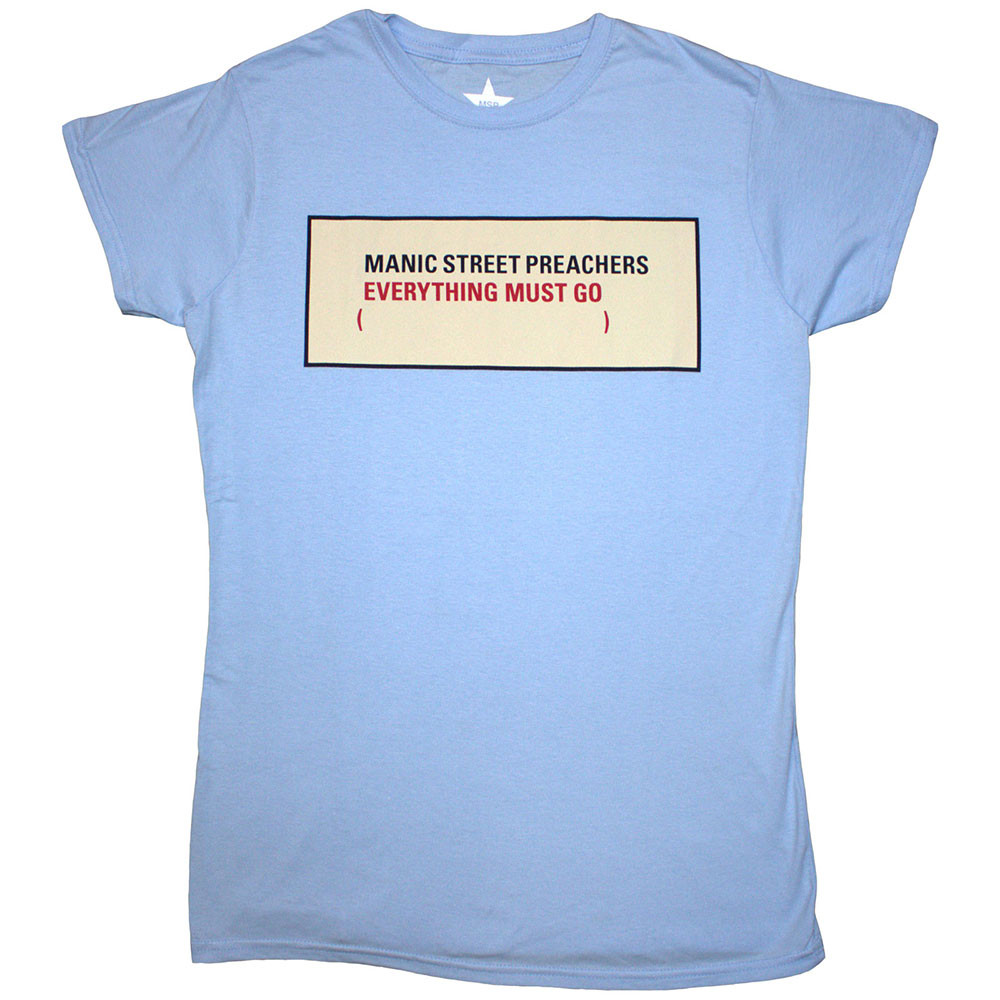 Manic Street Preachers Everything Must Go Ladies T-Shirt