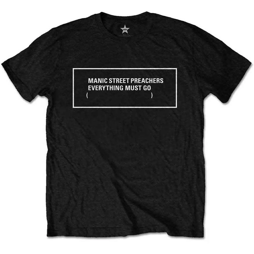 Manic Street Preachers Everything Must Go Monochrome T-Shirt