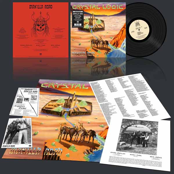 Manilla Road – CRYSTAL LOGIC Vinyl LP