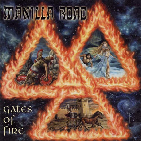 Manilla Road – GATES OF FIRE (SPLATTER VINYL) Vinyl Double Album